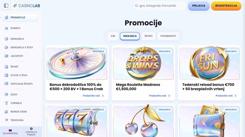 Casinolab bonus, casinolab